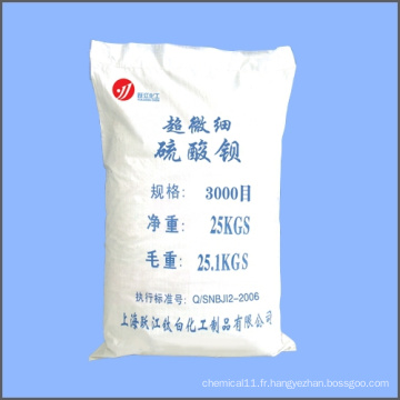 Sulfate de baryum superbe (Barite) (3000 Mesh)